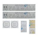 Decal Set for International / Farmall H 1945-1952 Vinyl - "IH McCORMICK FARMALL" - Quality Farm Supply