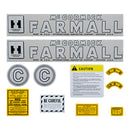 Decal Set for International / Farmall C 1949-1951 Mylar - "IH McCORMICK FARMALL" - Quality Farm Supply