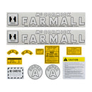 Decal Set for International / Farmall Super A - Quality Farm Supply