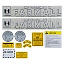Decal Set for International / Farmall Super C Mylar - "IH McCORMICK FARMALL" - Quality Farm Supply