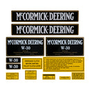 Decal Set for International / Farmall W-30 Mylar - Quality Farm Supply
