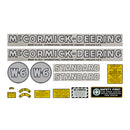 Decal Set for International / Farmall W-6 1939-1947 - Quality Farm Supply