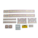 Decal Set for Minneapolis Moline U Vinyl - Quality Farm Supply