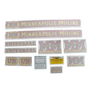 Decal Set for Minneapolis Moline UB Vinyl - Quality Farm Supply