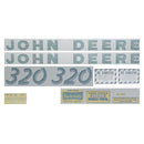 Decal Set for John Deere 320 Vinyl - Quality Farm Supply