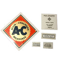 Decal Set for Allis Chalmers U Diamond - Quality Farm Supply