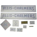 Decal Set for Allis Chalmers WF - Vinyl, D1282V - Quality Farm Supply