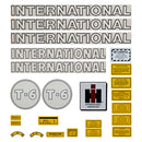 Decal Set for International / Farmall T-6 - Quality Farm Supply