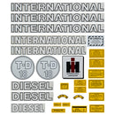 Decal Set for International / Farmall TD-18 - Quality Farm Supply