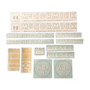 Decal Set for International / Farmall WDR-9 Mylar - Quality Farm Supply