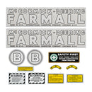 Decal Set for International / Farmall B 1939-1944 - Quality Farm Supply