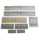 Decal Set for International / Farmall O-12 Vinyl - Quality Farm Supply