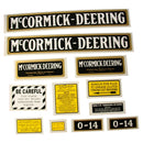 Decal Set for International / Farmall O-14 - Quality Farm Supply