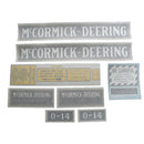 Decal Set for International / Farmall O-14 Vinyl - Quality Farm Supply