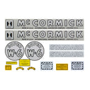 Decal Set for International / Farmall Super W-6 Mylar - Quality Farm Supply