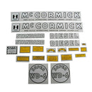 Decal Set for International / Farmall Super WD-6 - Quality Farm Supply