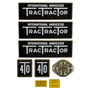 Decal Set for International / Farmall T-40 - Quality Farm Supply