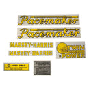Decal Set for Massey Harris Pacemaker Mylar - Quality Farm Supply