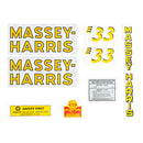 Decal Set for Massey Harris 33 Mylar - Quality Farm Supply