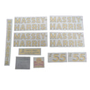 Decal Set for Massey Harris 55 Gas Vinyl - Quality Farm Supply