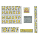 Decal Set for Massey Harris 81 Vinyl - Quality Farm Supply