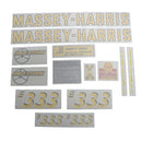 Decal Set for Massey Harris 333 Vinyl - Quality Farm Supply