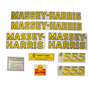 Decal Set for Massey Harris 555 Mylar - Quality Farm Supply