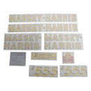 Decal Set for Massey Harris 555 Vinyl - Quality Farm Supply