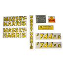 Decal Set for Massey Harris 744 PD Mylar - Quality Farm Supply