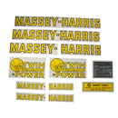 Decal Set for Massey Harris 4 Wheel Drive - Quality Farm Supply