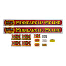 Decal Set for Minneapolis Moline GB Mylar - Quality Farm Supply