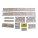 Decal Set for Minneapolis Moline ZB Vinyl - Quality Farm Supply