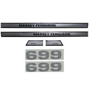 Decal Set for Massey Ferguson 699 Mylar - Hood Only - Quality Farm Supply