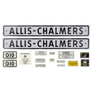 Decal Set for Allis Chalmers D10 (1957-1960) - Quality Farm Supply