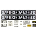 Decal Set for Allis Chalmers D12 (1957-1960) - Quality Farm Supply
