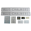 Decal Set for Allis Chalmers D12 (1957-1960) Vinyl - Quality Farm Supply