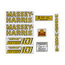 Decal Set for Massey Harris 101 Sr. Twin Power Mylar - Quality Farm Supply