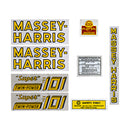 Decal Set for Massey Harris 101 Super Twin Power Mylar - Quality Farm Supply