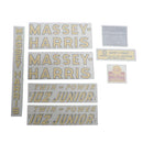 Decal Set for Massey Harris 102 Jr. Twin Power Vinyl - Quality Farm Supply