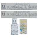 Decal Set for International / Farmall Cub 1949-1954 Vinyl - "McCORMICK FARMALL CUB" - Quality Farm Supply