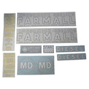 Decal Set for International / Farmall MD 1939-1944 Vinyl - "McCORMICK-DEERING FARMALL" - Quality Farm Supply