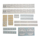 Decal Set for International / Farmall Super WDR-9 Vinyl - Quality Farm Supply