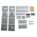 Decal Set for Case 600 Diesel Tractors Vinyl - Quality Farm Supply