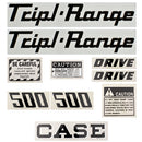 Decal Set for Case 500 Tripl-Range - Quality Farm Supply