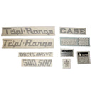 Decal Set for Case 500 Tripl-Range Vinyl - Quality Farm Supply