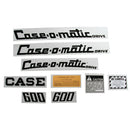 Decal Set for Case 600 Case-o-matic - Quality Farm Supply