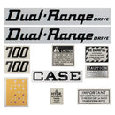 Decal Set for Case 700 Dual-Range - Quality Farm Supply