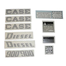 Decal Set for Case 900 Diesel Vinyl - Quality Farm Supply