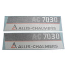 Decal Set for Allis Chalmers 7030 Maroon Chassis - Quality Farm Supply