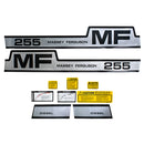 Decal Set for Massey Ferguson 255 Mylar - Hood Only - Quality Farm Supply
